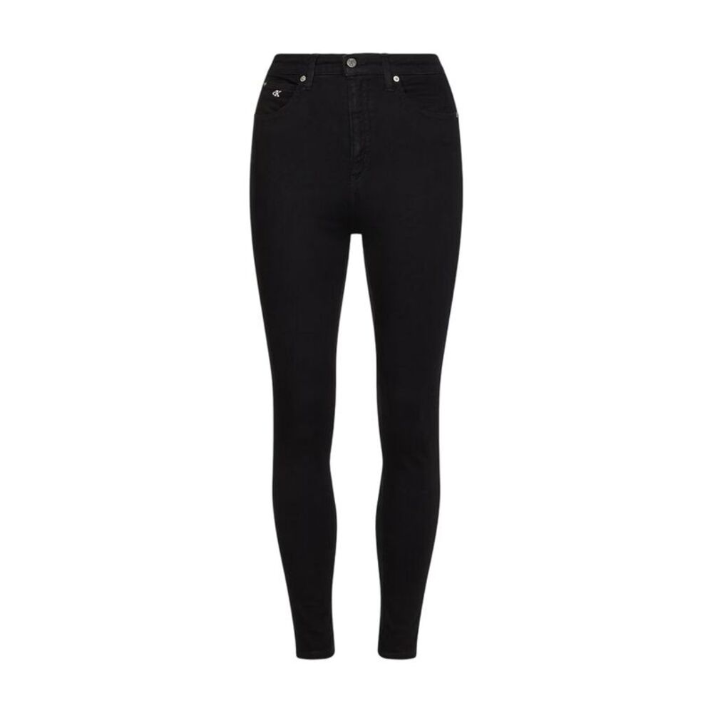 Calvin Klein Womens/Ladies High Rise Super Skinny Jeans / Black Denim